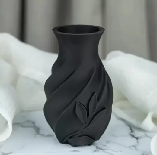 Vaso decorativo impresso em 3D